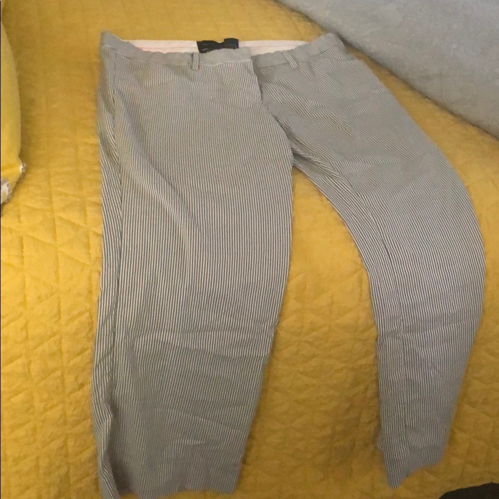 Sear sucker pant! Barely worn